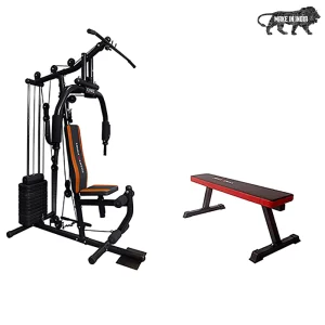 Zorex HGZ-1001 Home Gym Machine Combo With ZF-109 Plain Bench