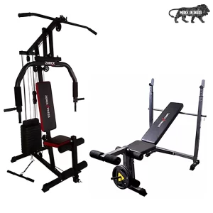 Zorex HGZ-1002 Home Gym Machine Combo With ZF-103 Multipurpose Bench