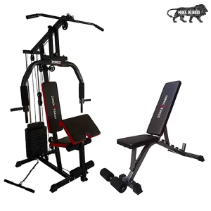 ZOREX HGZ-1004 HOME GYM MACHINE COMBO WITH ZF-101 ADJUSTABLE BENCH