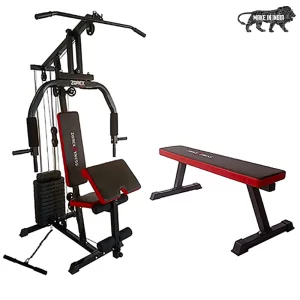 ZOREX HGZ-1004 HOME GYM MACHINE COMBO WITH ZF-109 PLAIN BENCH