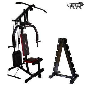 Zorex HGZ-1002 Home Gym Machine Combo With ZF-107 Dumbbell Rack