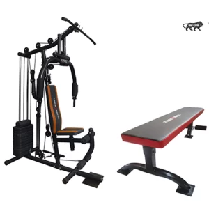 Zorex HGZ-1001 Home Gym Machine Combo With ZF-105 Flat Exercise Bench