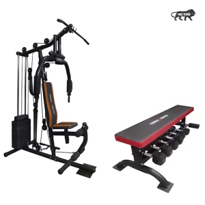 Zorex HGZ-1001 Home Gym Machine Combo With ZF-106 Flat Bench