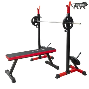 Squat Stand ZF-112 With Plain Bench ZF-109