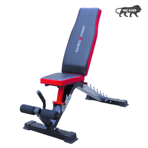 ZF-401 MULTIPURPOSE ADJUSTABLE BENCH (RED & BLACK)