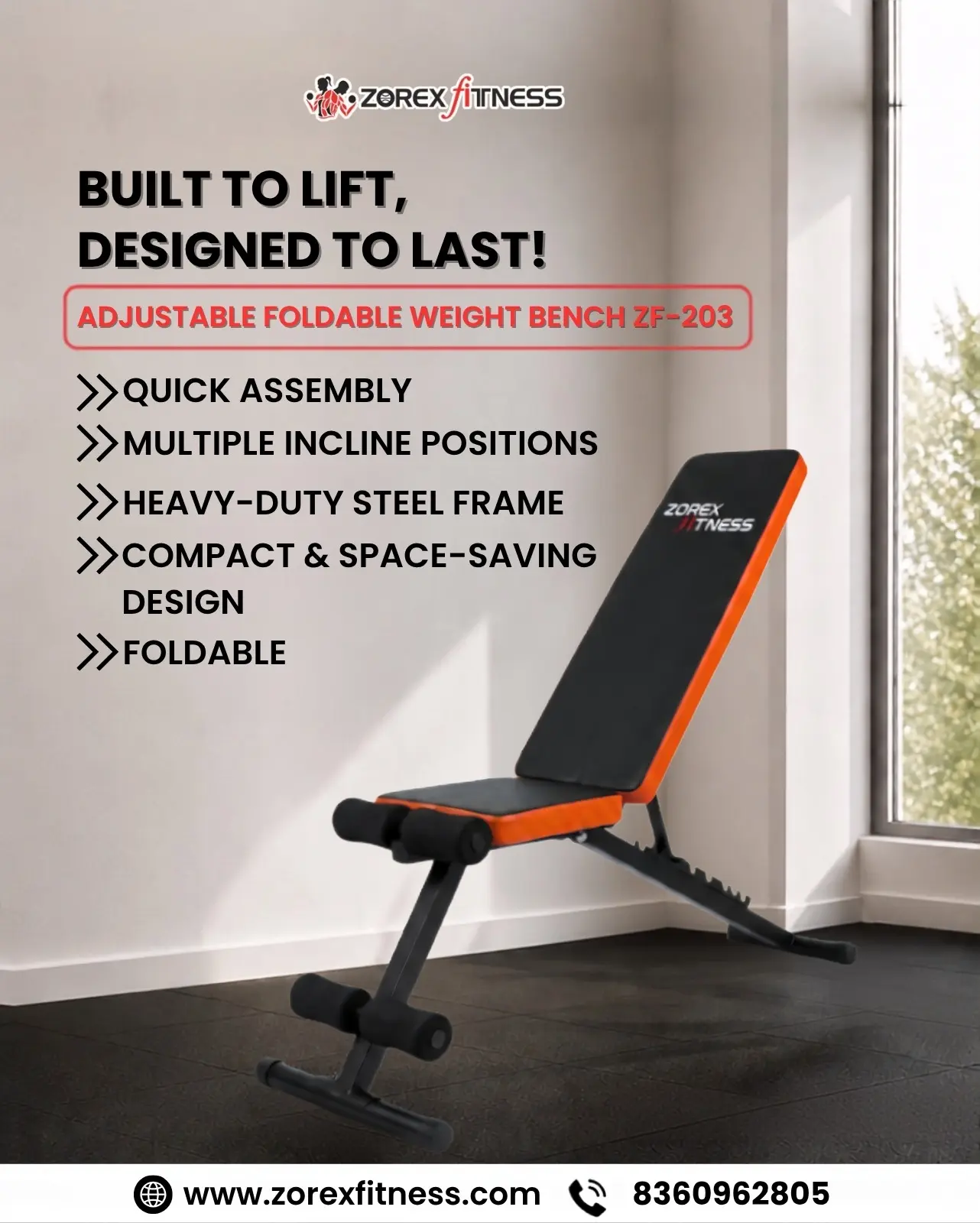 Best Foldable Gym Bench